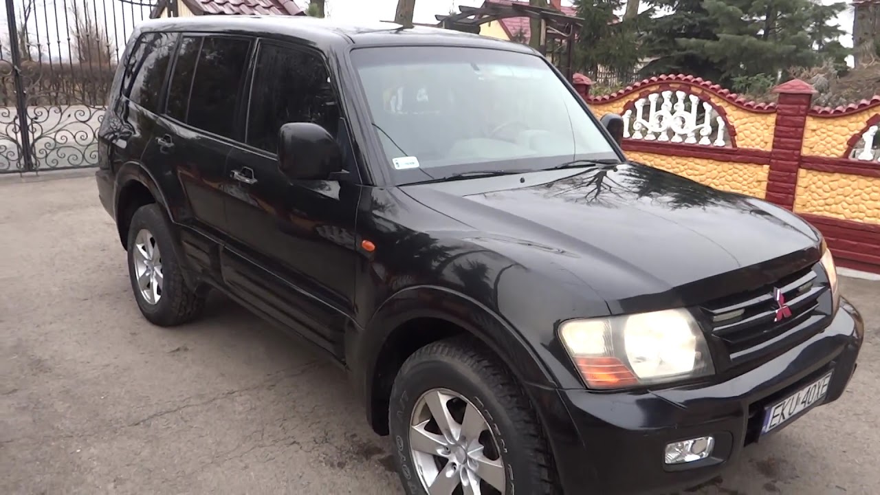 Mitsubishi Pajero 3.2 DID long 7 osób 2002r YouTube