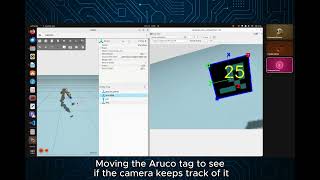 IIWA Robot Vision Tracking with ArUco Tag | ROS 2 & Gazebo