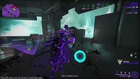 Warframe Glaive infinite combo duration bug test 3