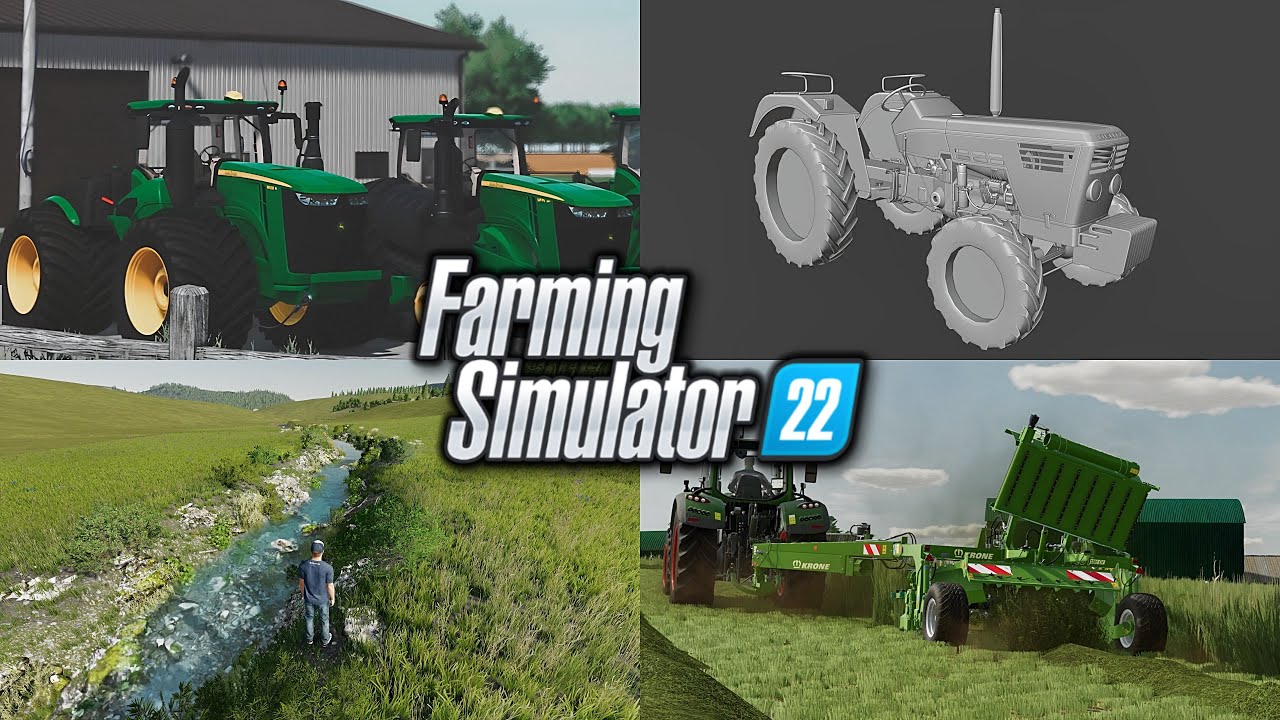 Farm Sim News -  Custom Modding’s 9R Series, Deutz D’06, Celobuki’s Next Map! | Farming Simulator 22