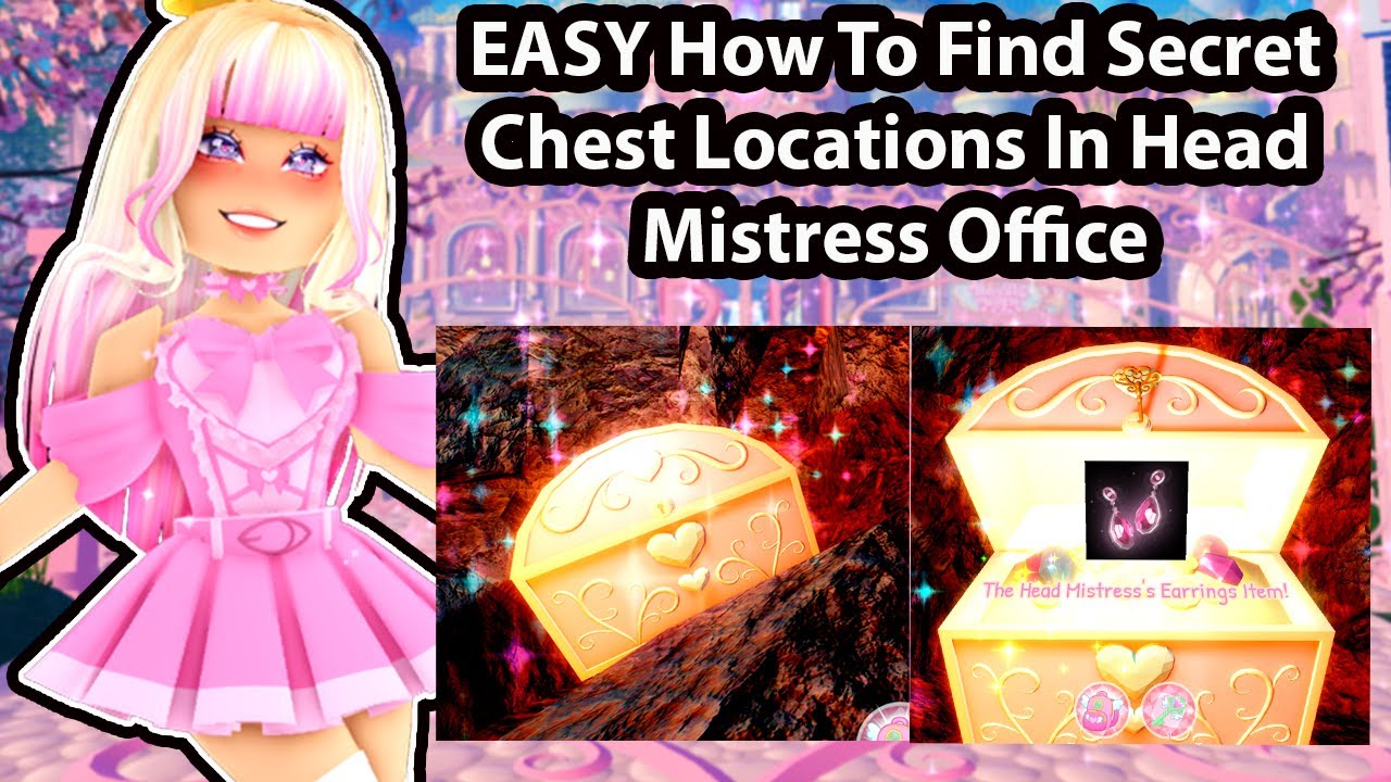 Campus 3 ROYALE HIGH Front office secret chest! ~ ~ ~ ♡Ignore