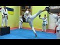 Taekwondo Combo Kicks/Комбо из 4 ударов