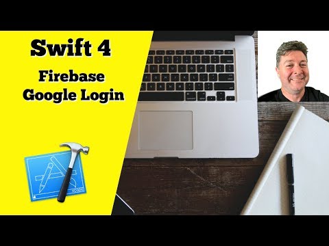 Firebase 4.1 - Google Authentication in Xcode 9 - Login Screens Part 6