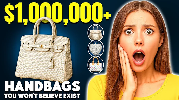 Top 10 Most Expensive Handbags in the World - You Won´t Believe #1