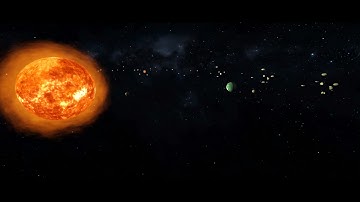 solar system made on unity