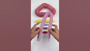 Relaxing Hook Creating Odd-ASMR POP-TUBE #diy #asmr #satisfyingvideos #relaxing #oddasmr #insideout