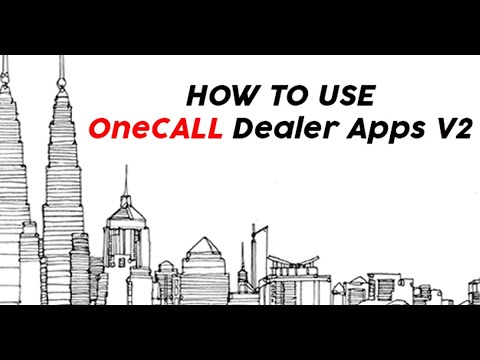 How to use OneCALL Dealer Apss | OneCALL