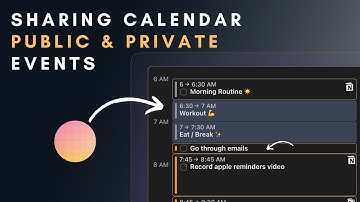 How to hide events in shared calendars