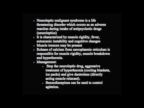 Neuroleptic Malignant Syndrome (NMS) [Mnemonic + Brief Review]