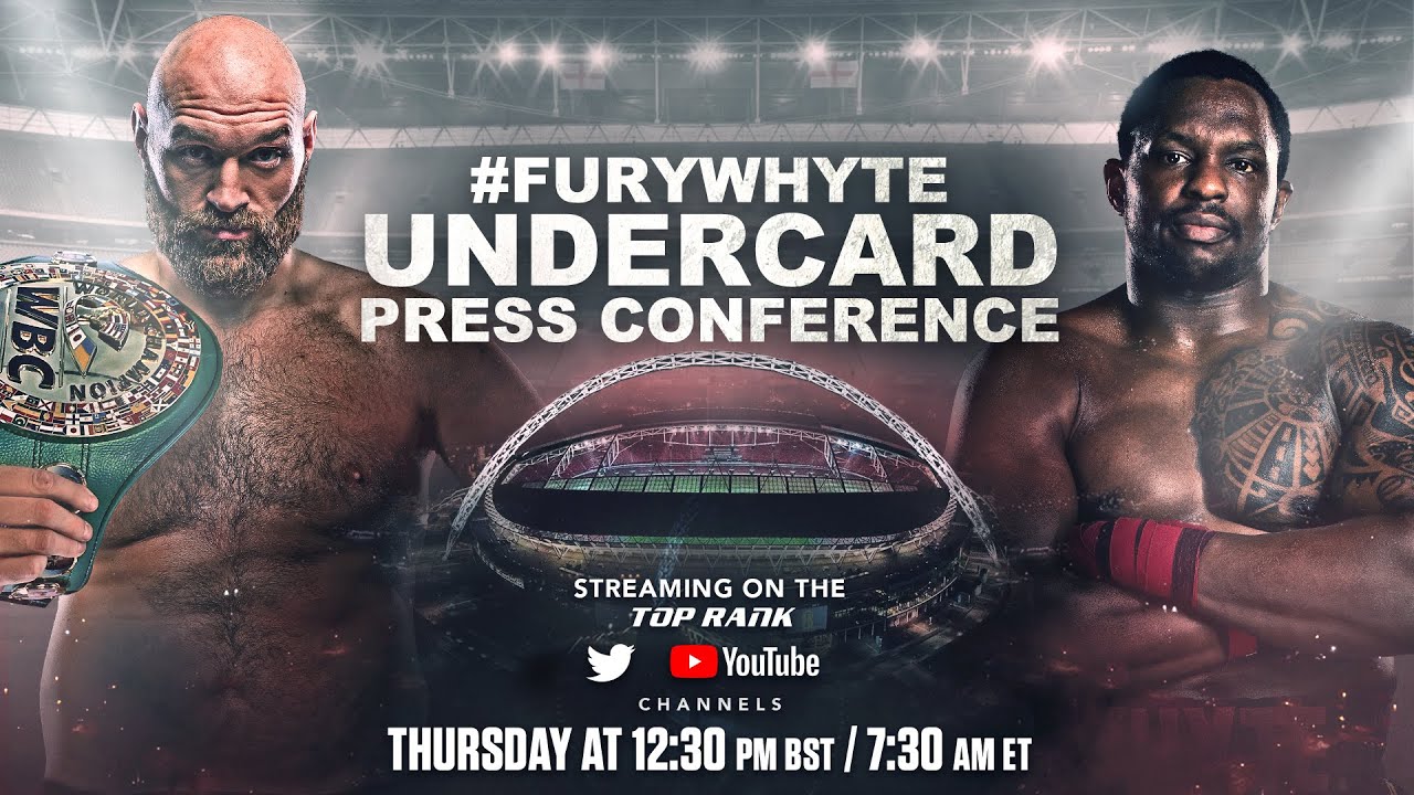 Tyson Fury vs Dillian Whyte Undercard Press Conference