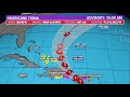 Tropical update: Hurricane Fiona aims for Puerto Rico with "historic" rains