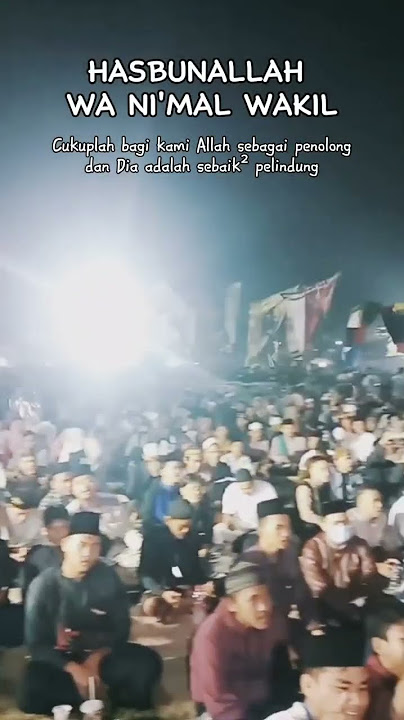 Story WA Anak majlis sholawat