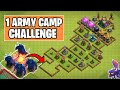 Finding The Best One Army Camp Troop | Level 1 Defense Vs Max troops | Clash of clans Challenge
