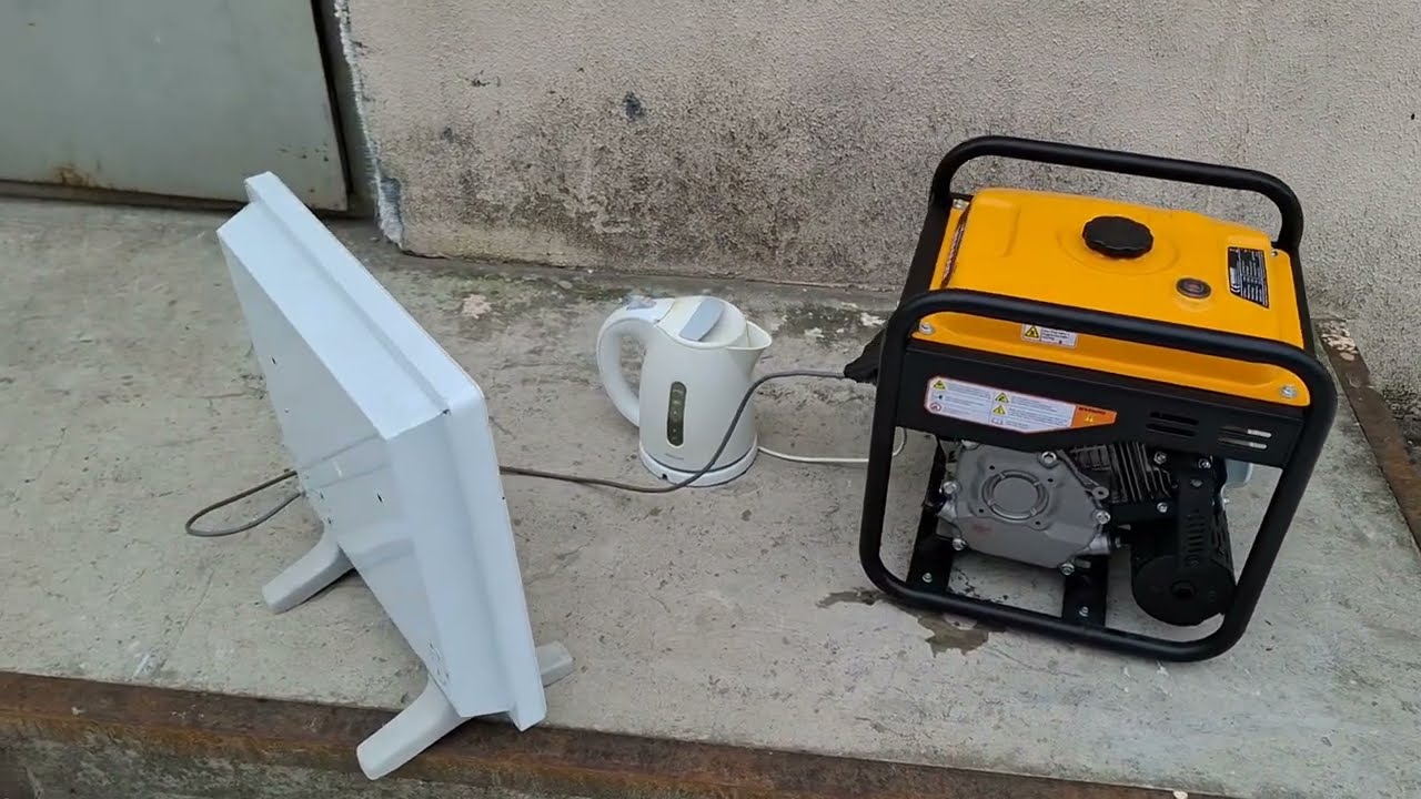 Інверторний генератор MaXpeedingRods MXR4500i - тестуємо чайником