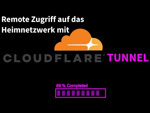 Remote Zugriff auf das Heimnetzwerk mit Cloudflare Tunnel