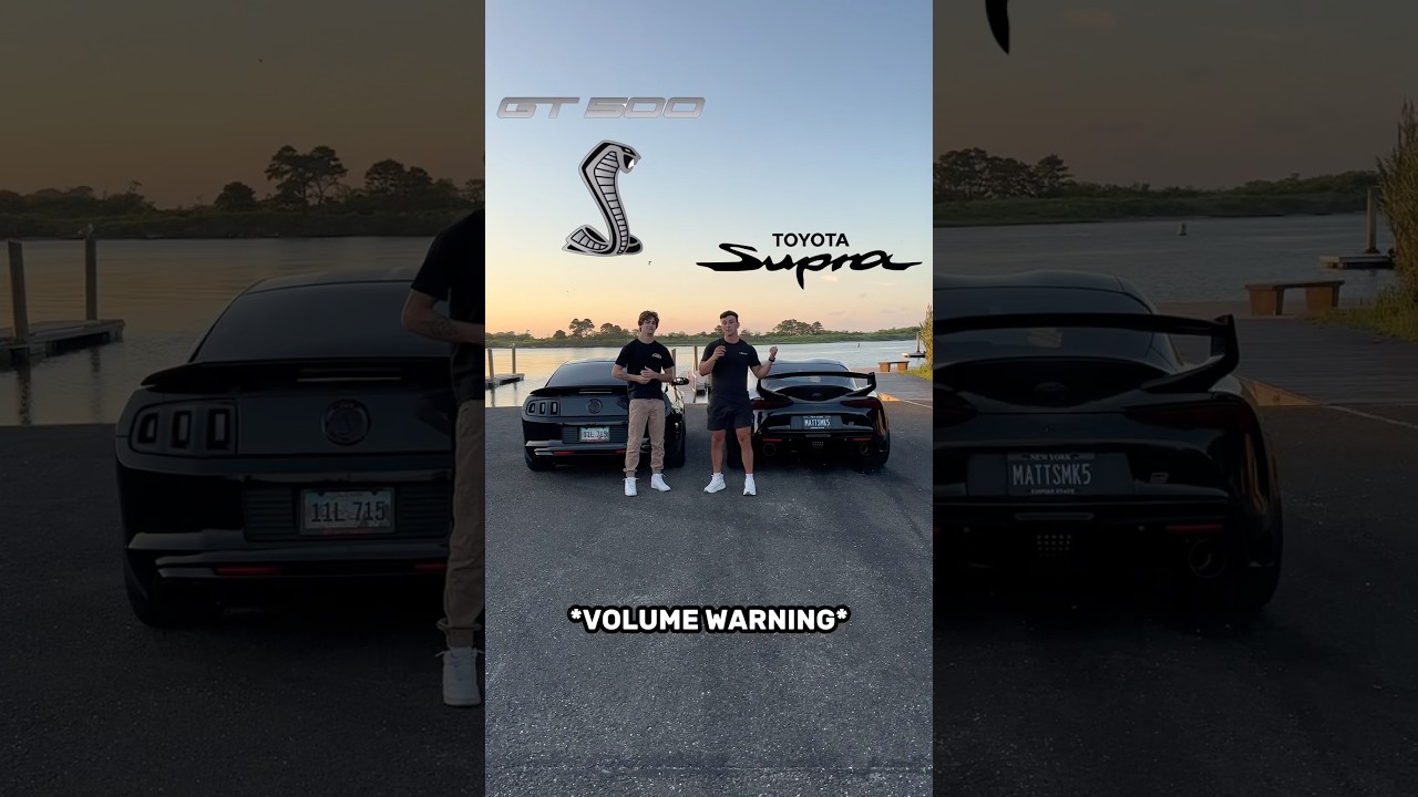 The LOUDEST GT500 EVER vs. Mk5 Supra REV BATTLE! 