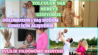 EVLİLİK YILDÖNÜMÜ SÜRPRİZİ🥰GERİ SAYIM BAŞLASIN🤍DOĞUM GÜNÜ HAZIRLIKLARI❤️YOLCULUK VAR🚘