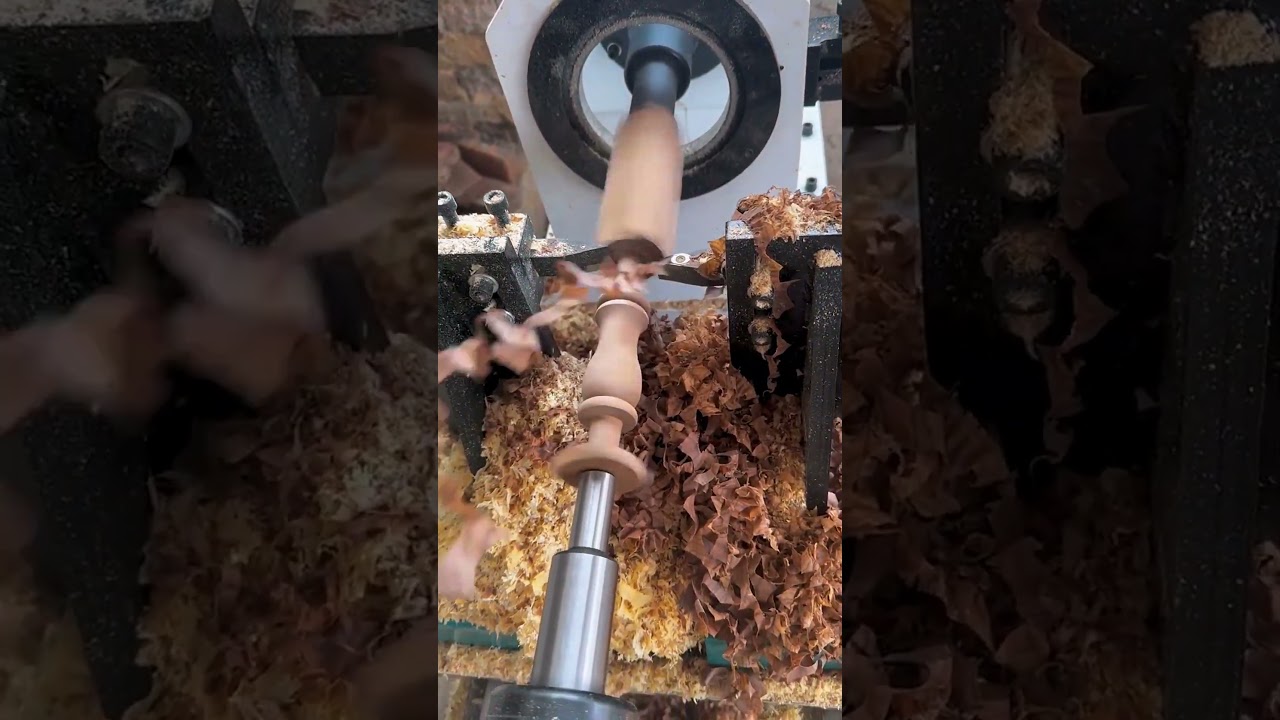 Wood stair handrail cutting process- Good tools and machinery make work easy