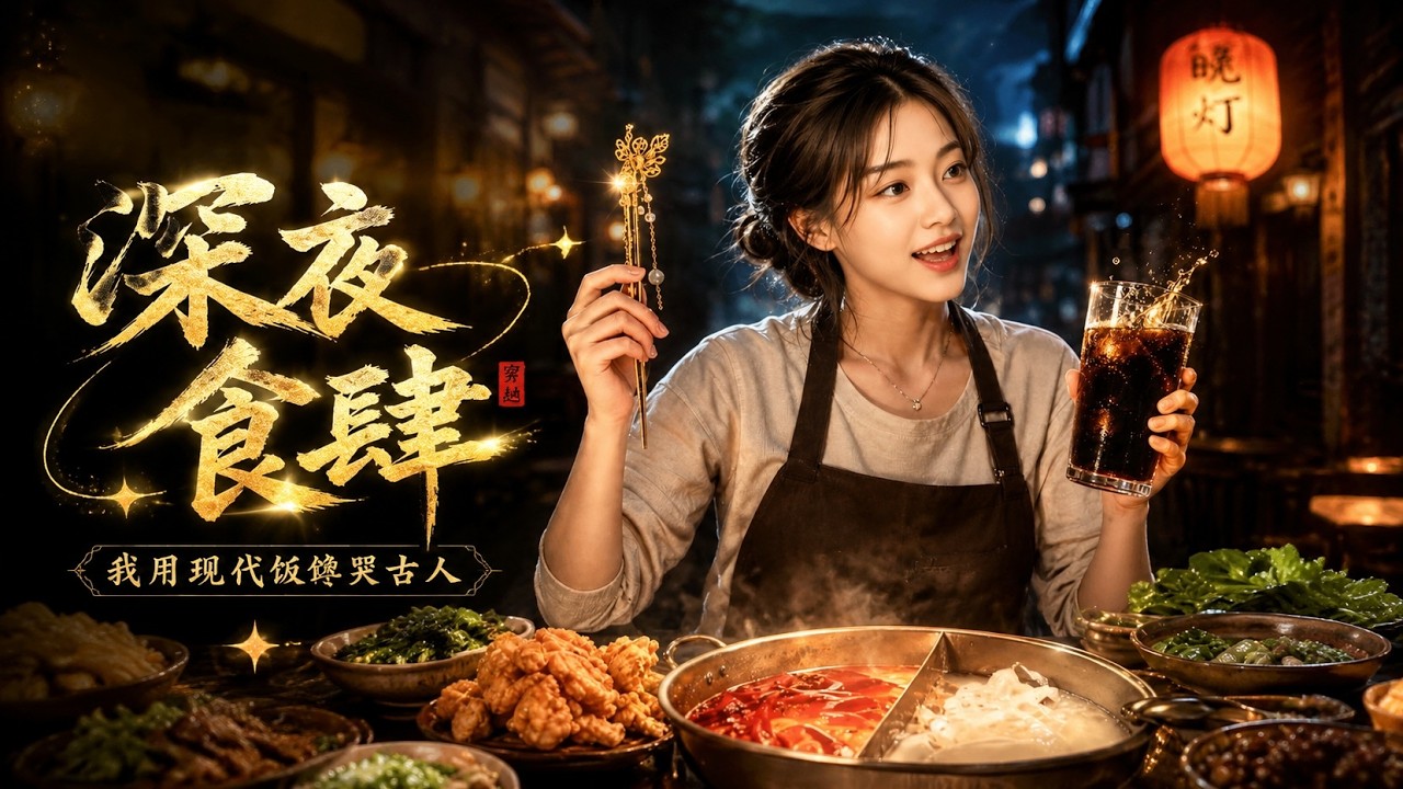 【高清全集】《深夜食肆：我用现代饭馋哭古人》 #逆袭 #爱情 #甜宠 #反转 #热门短剧 #drama #爽剧 #電影 #精彩影视 #AI短剧