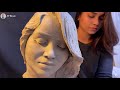 LIVE PORTRAIT SCULPTING - FEMALE लाइव पोर्ट्रेट स्कल्प्टिंग - महिला