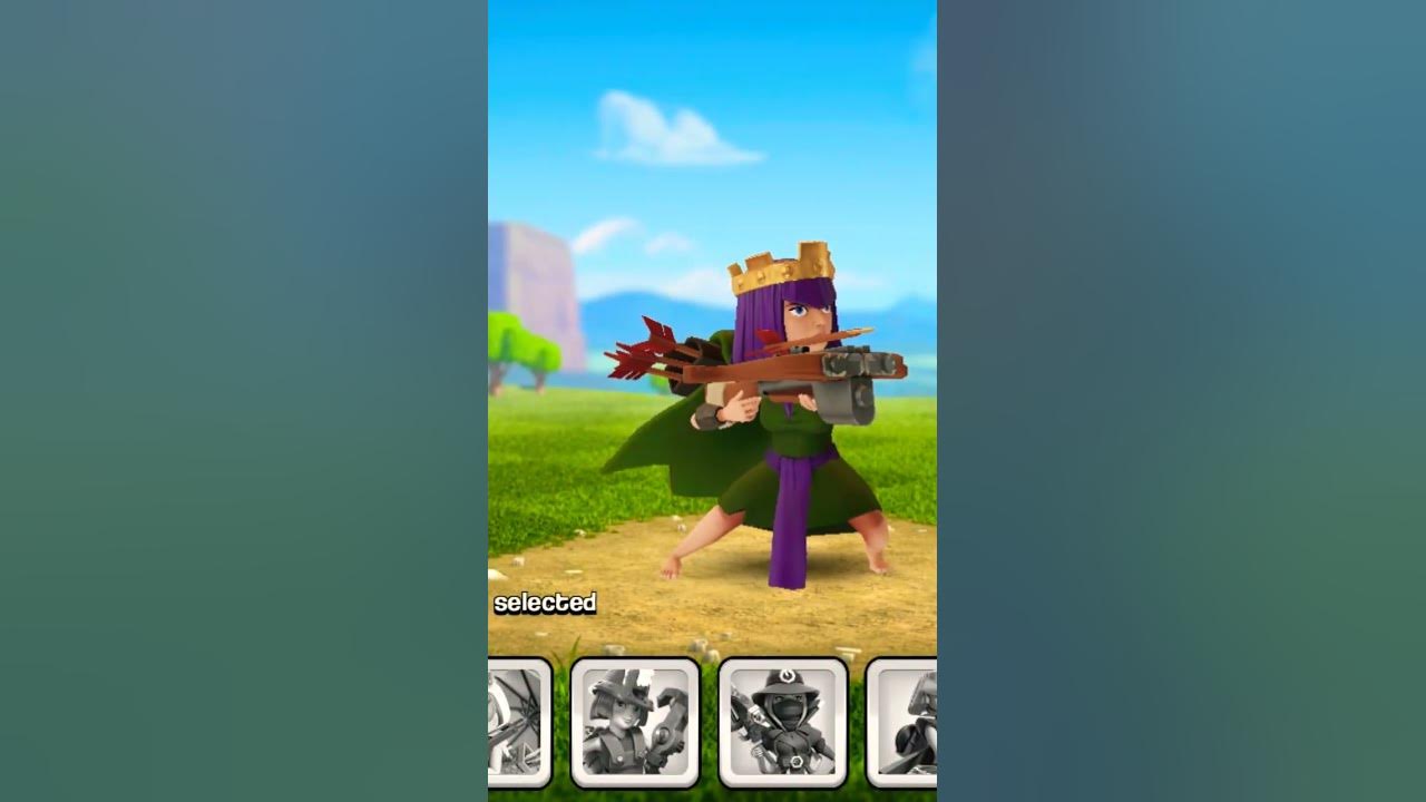 buy ghost queen 👑 in coc#games#song#coc