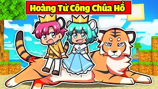 NẾU HIHA HOÀNG TỬ HỔ YÊU YUMMIE CÔNG CHÚA HỔ TRẮNG TRONG MINECRAFT*EM BÉ HOÀNG TỬ HỔ 😍🔥