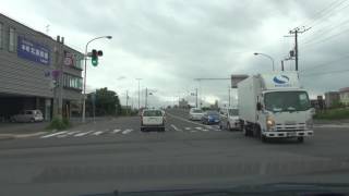 北13条北郷通 → 北海道道864号大麻東雁来線（もみじ台通 → 厚別通 → 3番通 含む）→ 北海道道110号江別インター線[ #札幌市 #江別市 1080p 車載動画 2015ドライブ]