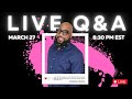 LIVE🔴 Q&amp;A | Ask Me Anything - Natural Hair, YouTube, Personal &amp; More!