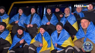 🔥 Украина вернула домой 100 защитников из плена РФ. Первые кадры