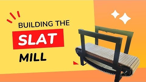 Building Wooden Slat Mill For Dogs