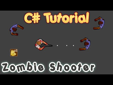 Make a Top Down Zombie Shooter Game in Windows Form and C#