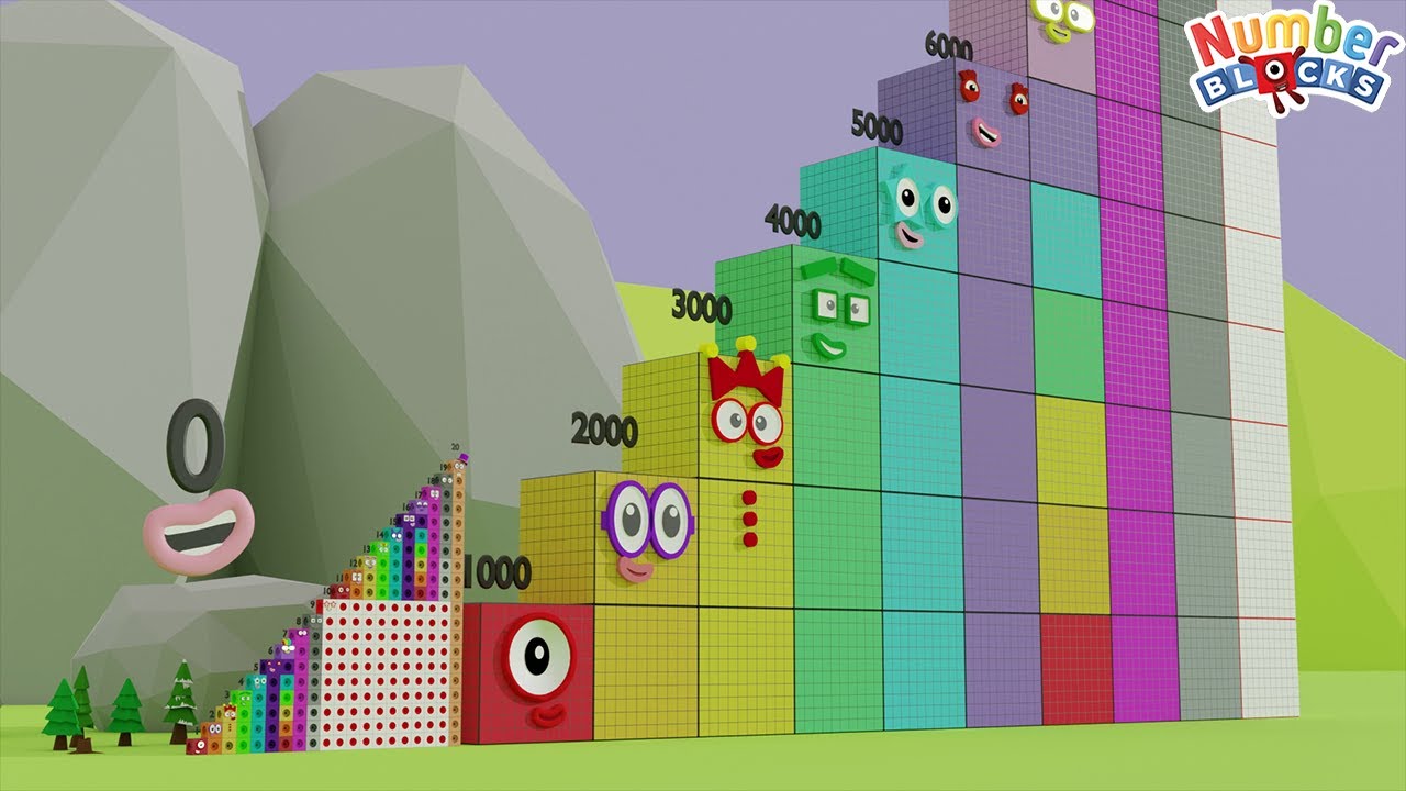 Looking For Numberblocks Mathlink Step Squad Zero To 20 Vs 1000 To