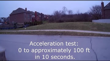 Syma X8W X8C Dual Batteries Mod with SJ1000 camera and Acceleration Test