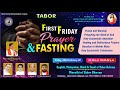 Tabor first friday service with fasting prayers  tabor ashram kalyan