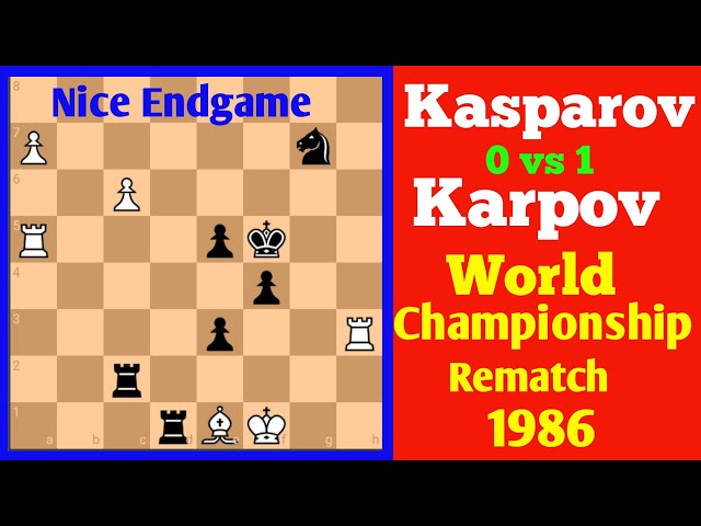 Kasparov beats Karpov in first rematch - Rediff.com