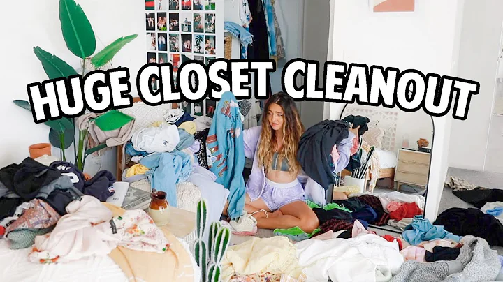 EXTREME CLOSET CLEANOUT  *it took me 2 days*