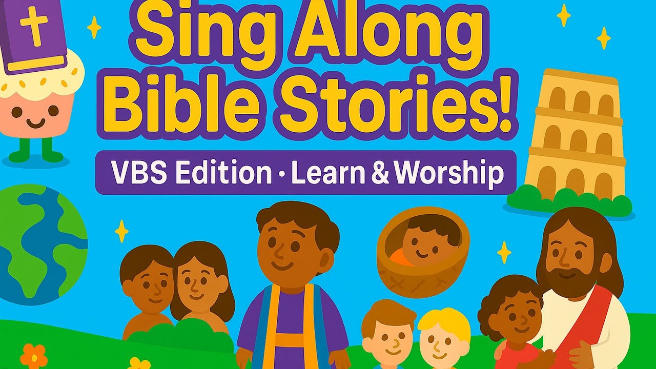 Sing Along Bible Stories for Kids | VBS Edition | Learn & Worship ...