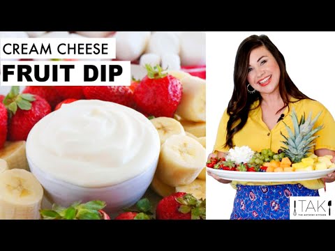 Cream Cheese Fruit Dip Recipe Easy