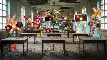 Welcome! Rusty Railroad Crossing School 3