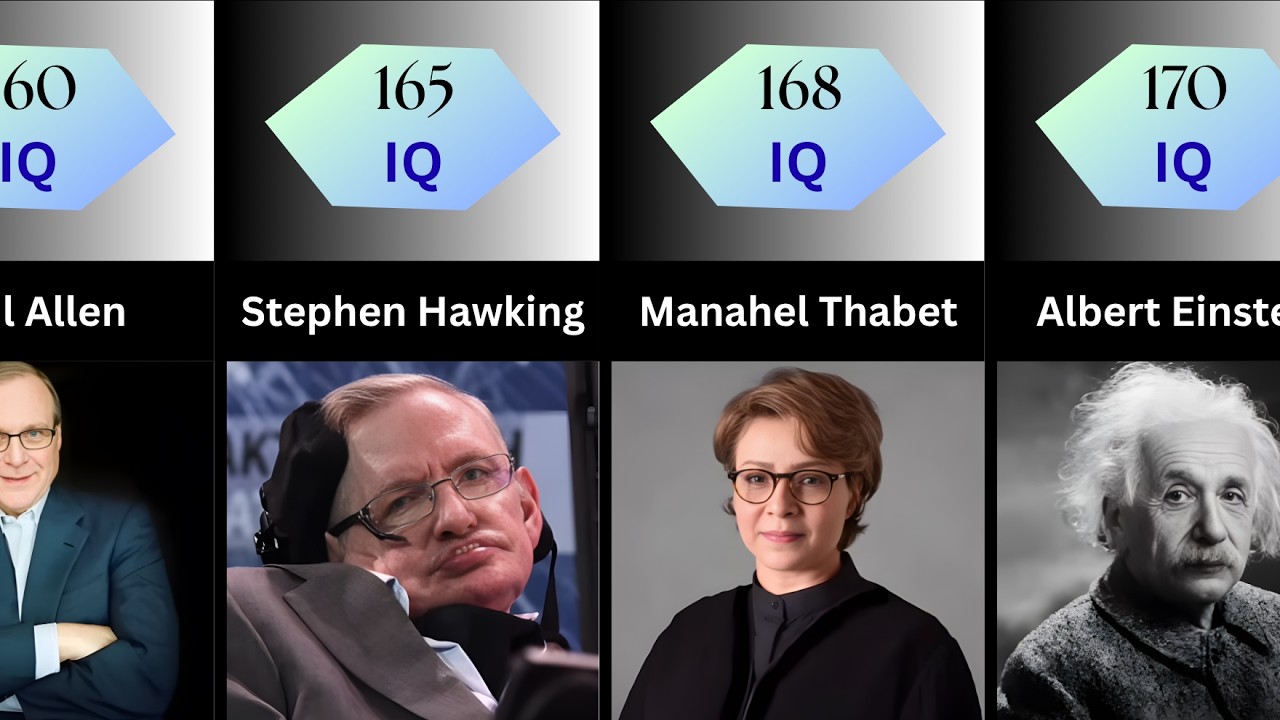 History's Smartest People With High IQ Level - YouTube