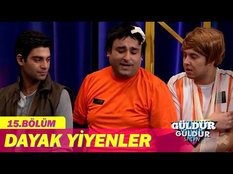 Zemin Kötü - Dayak Yiyenler | Güldür Güldür Show 15.Bölüm