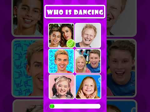 Guess Who's Dancing | Ninja Kidz, Royalty Family, Jordan Matter, Like Nastya  #guess #song #quiz