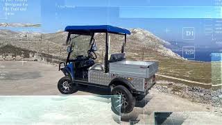HDK Turfman Series- Best Golf Cart/Utility Vehicle For Tough & Heavy Duty Jobs .