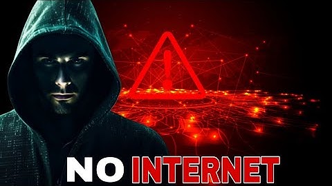 What If the Internet Suddenly Disappeared?