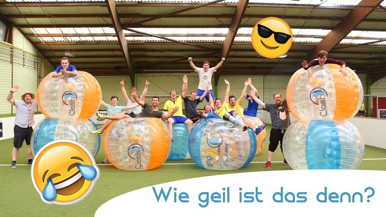 KRASS - Die beste Idee für einen Junggesellenabschied - ClashBall Bubblefootball und Bubbleball