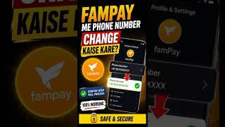 FamPay Me Gmail Change Kaise Kare | Email Update Full Process