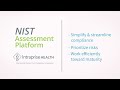 Intraprise healths nist framework assessment platform