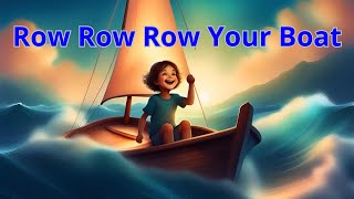 Row Row Row Your Boat  for kids