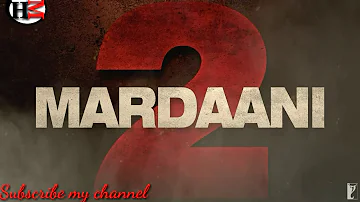 Mardaani 2 movie trailer|Rani mukhraji|  Upcoming Bollywood movie