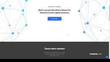 Cryptonite - Blockchain and Cryptocurrencies WordPress Theme
